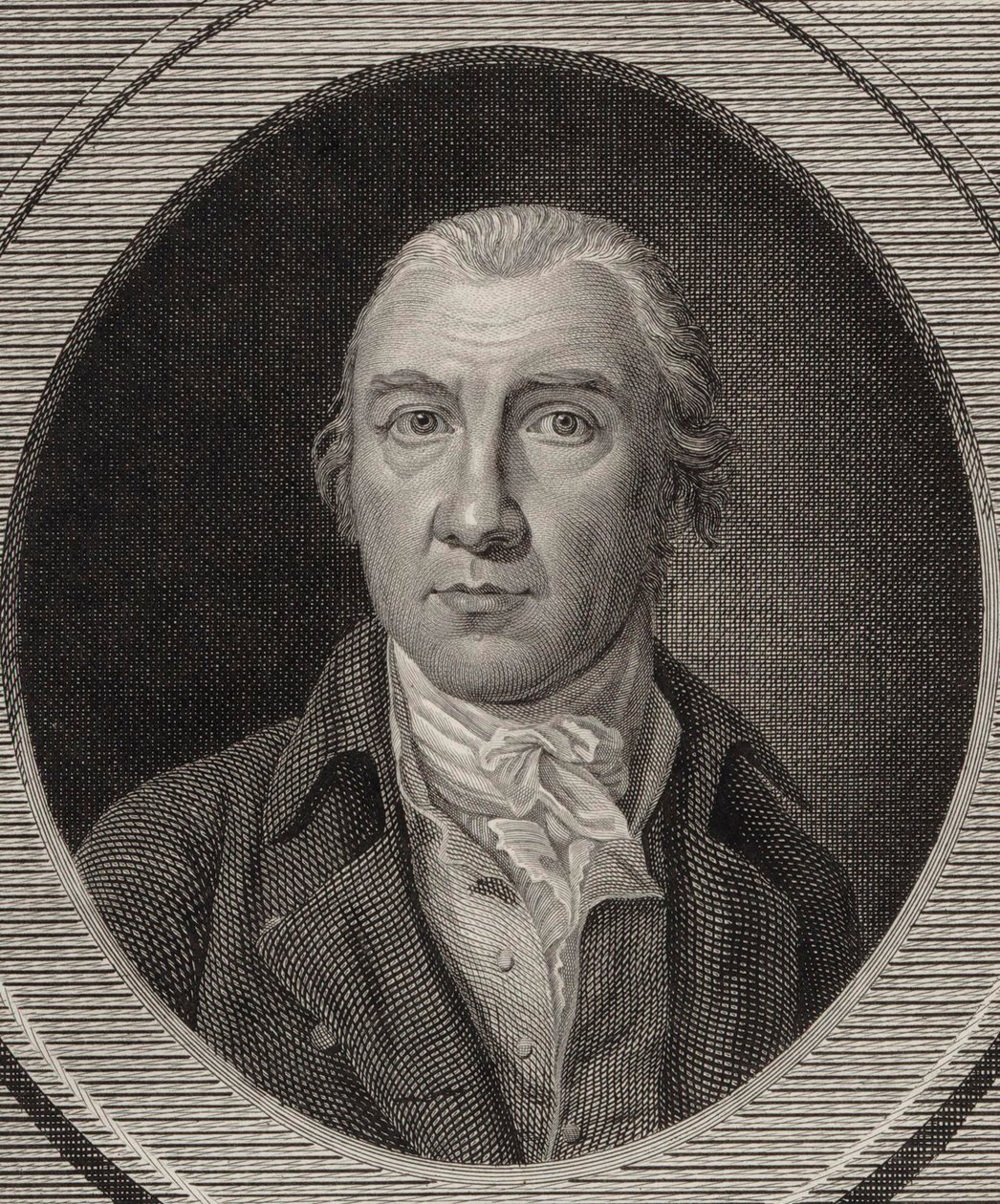 Karl Friedrich Zelter karmester és zeneszerző portréja 1758-1832, c. 1810 alkotó: Paul Joseph Bardou