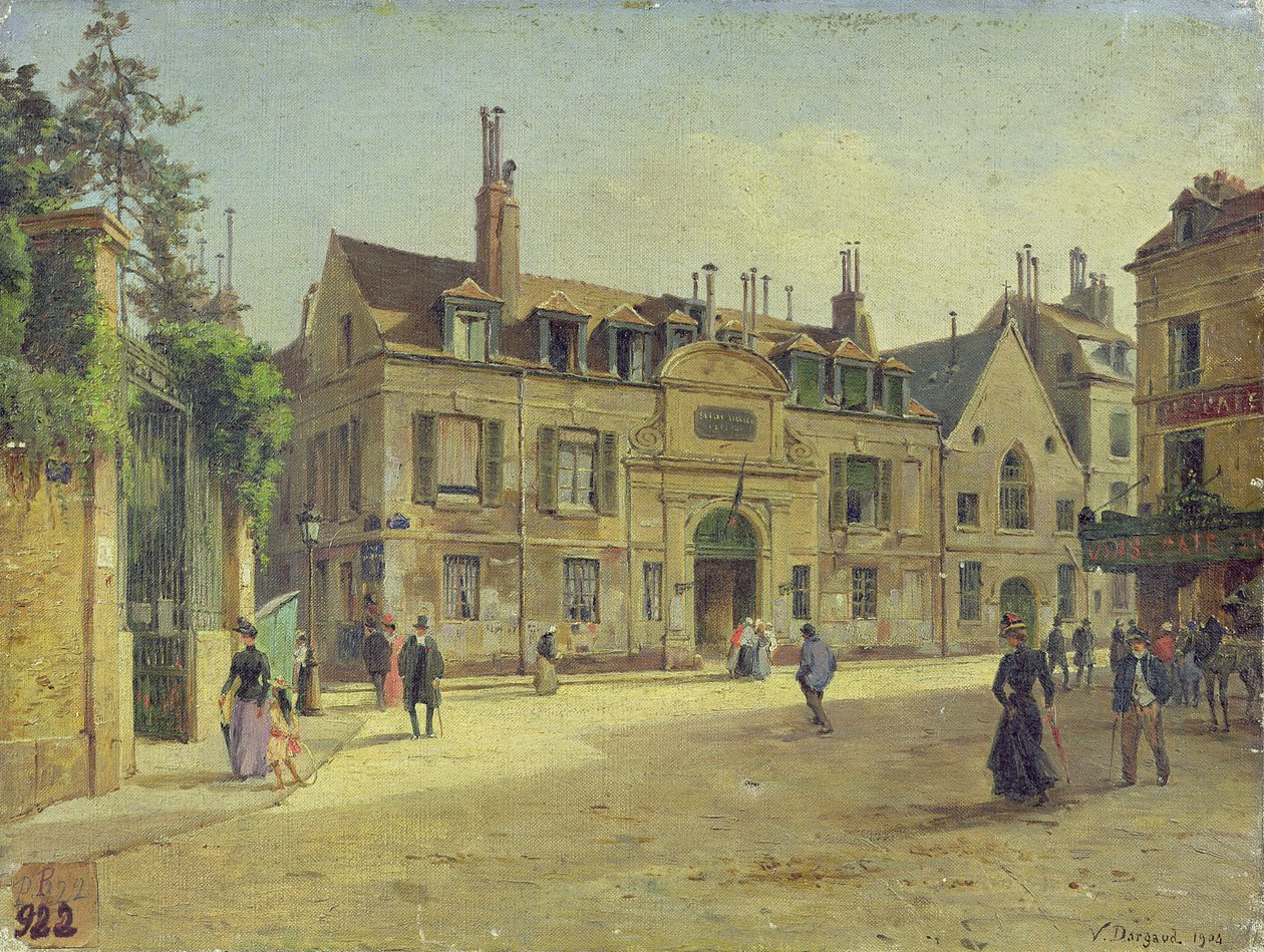A Hopital de la Salpetriere, Párizs, 1904 alkotó: Paul Joseph Victor Dargaud