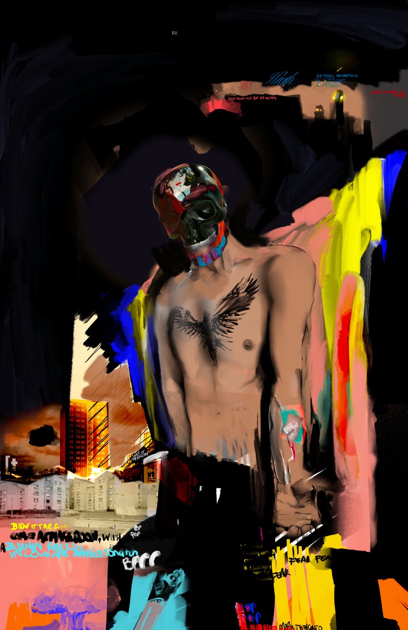 Badlands (DA) 2025, 2024 (digitális művészet) alkotó: Paul Kempton