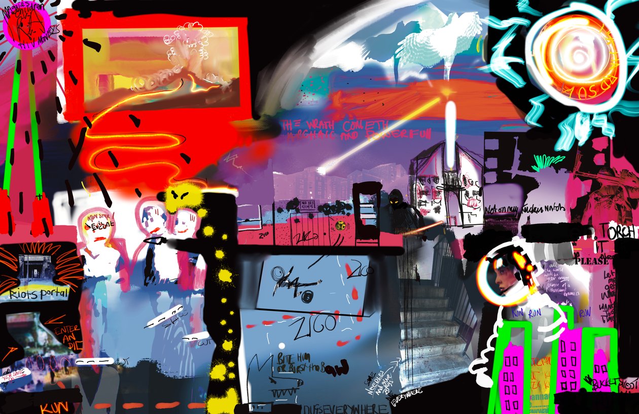 EscapeEstate, 2023 (digitális művészet) alkotó: Paul Kempton