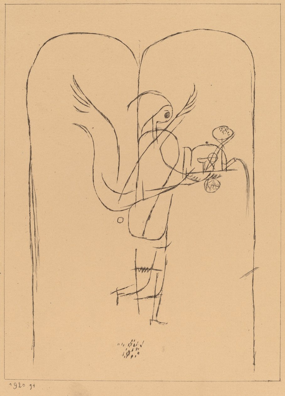 Egy zseni egy kis reggelit szolgál fel alkotó: Paul Klee