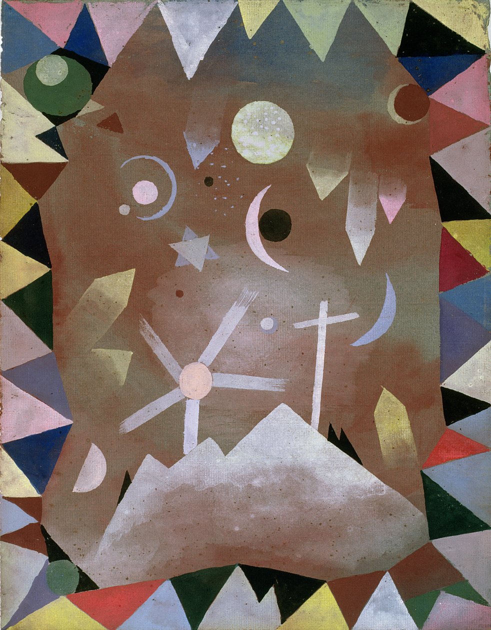 A hegycsúcsok felett alkotó: Paul Klee
