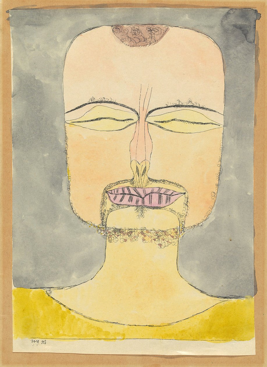 A Rajz 1975 Abszorpciója után, 1919. alkotó: Paul Klee