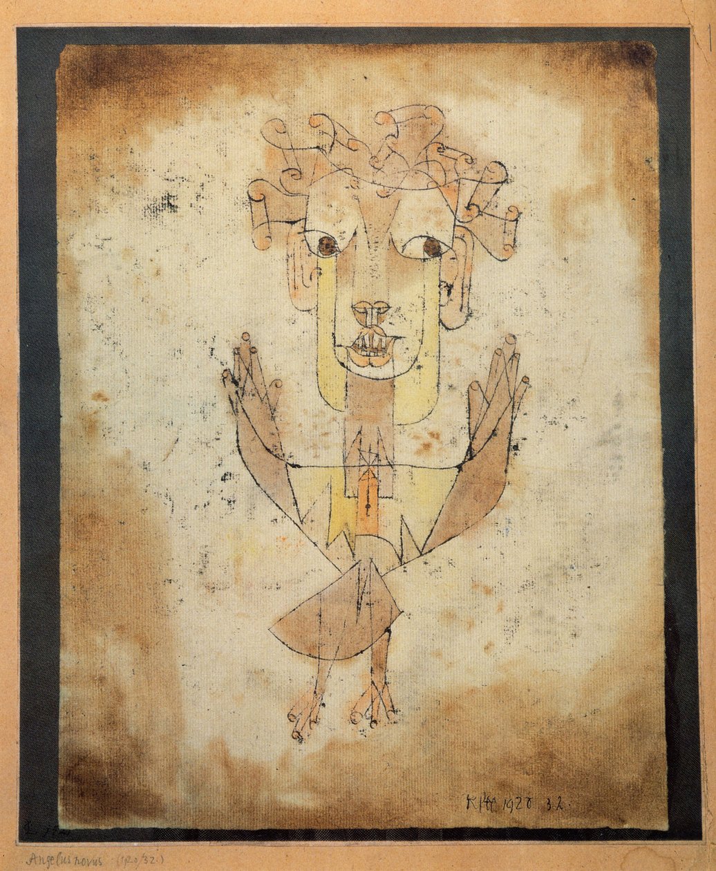 Új angyal, 1920 alkotó: Paul Klee