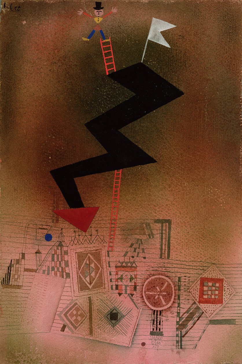 Letartóztatták Villámot alkotó: Paul Klee