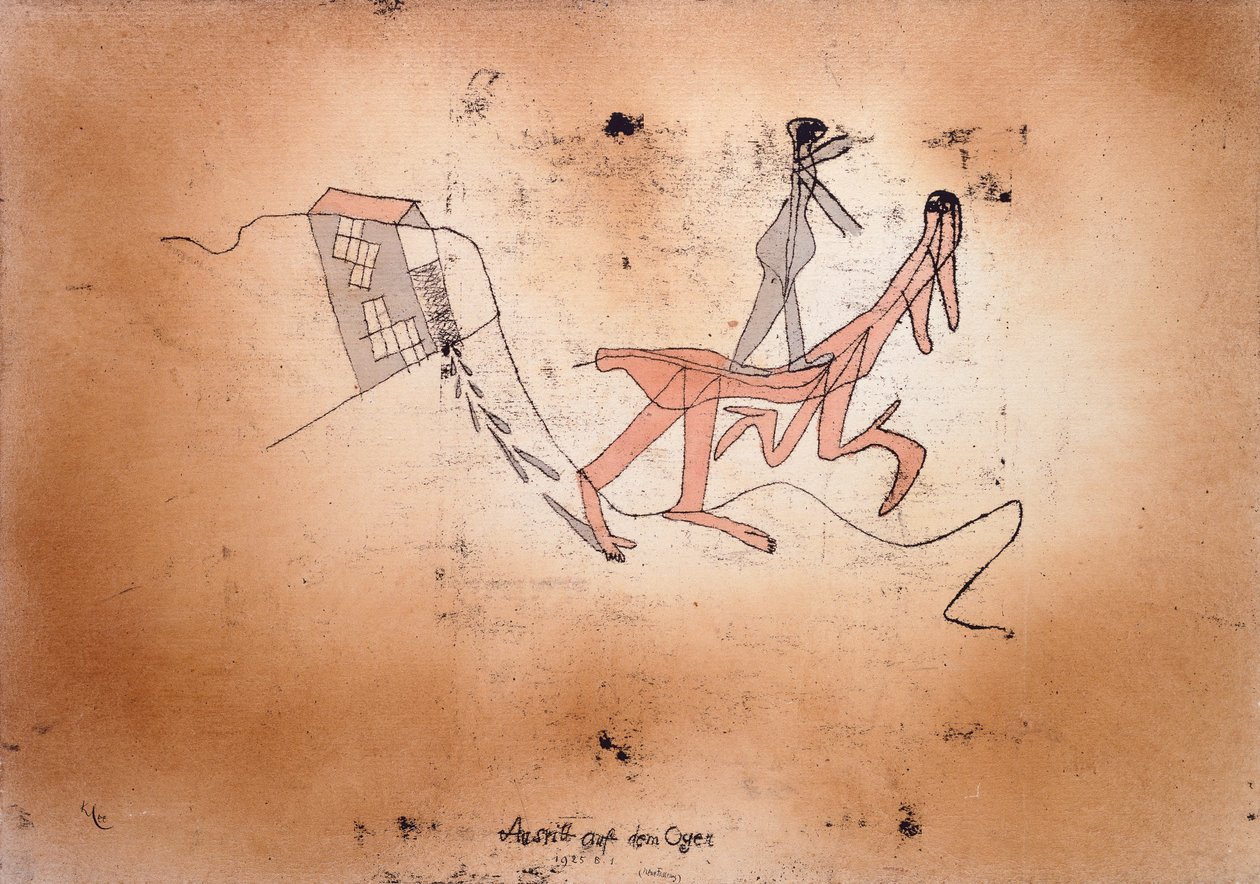 Lovagolni az ográn alkotó: Paul Klee