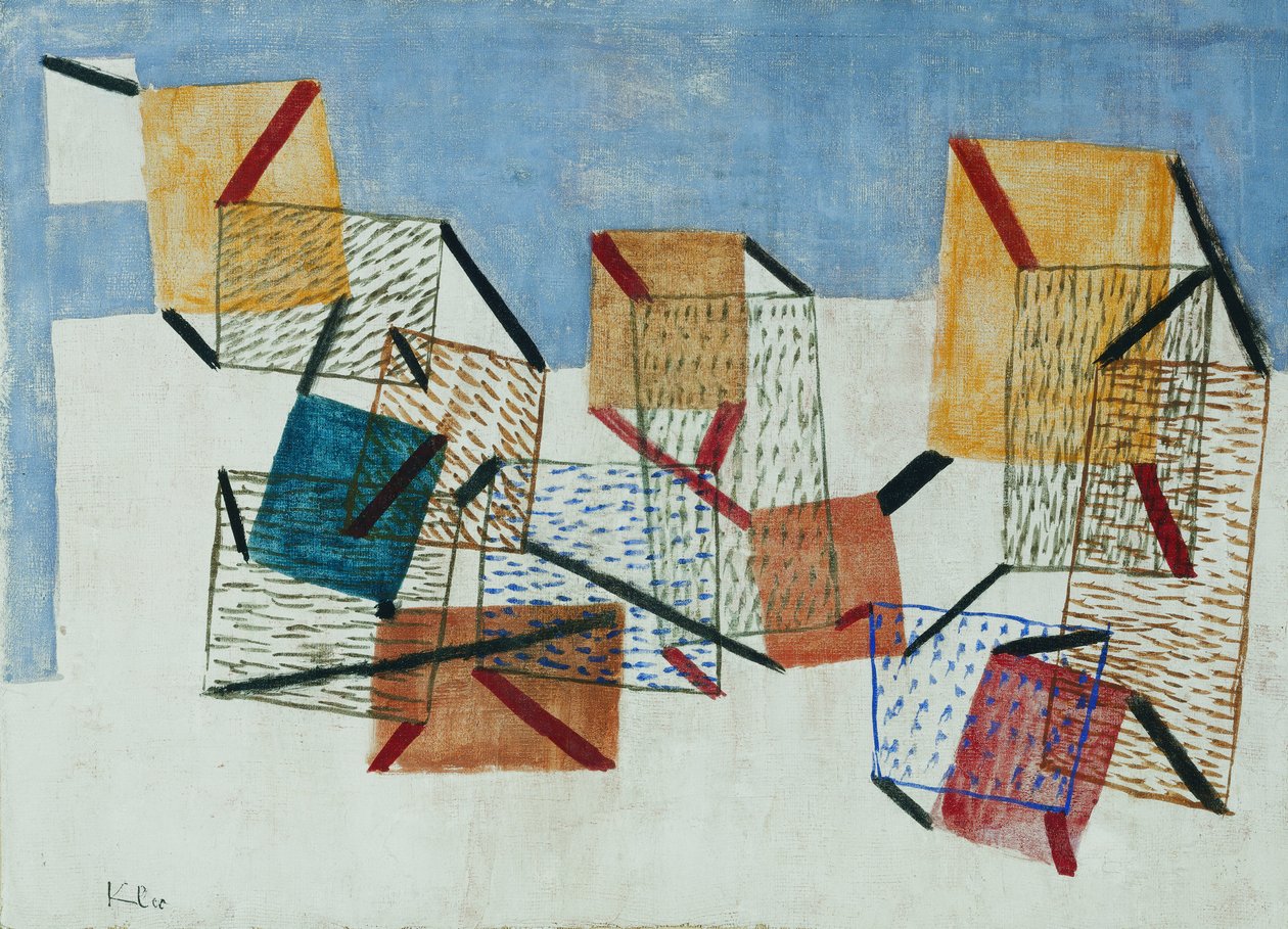 Kikötőhelyek; Koen alkotó: Paul Klee