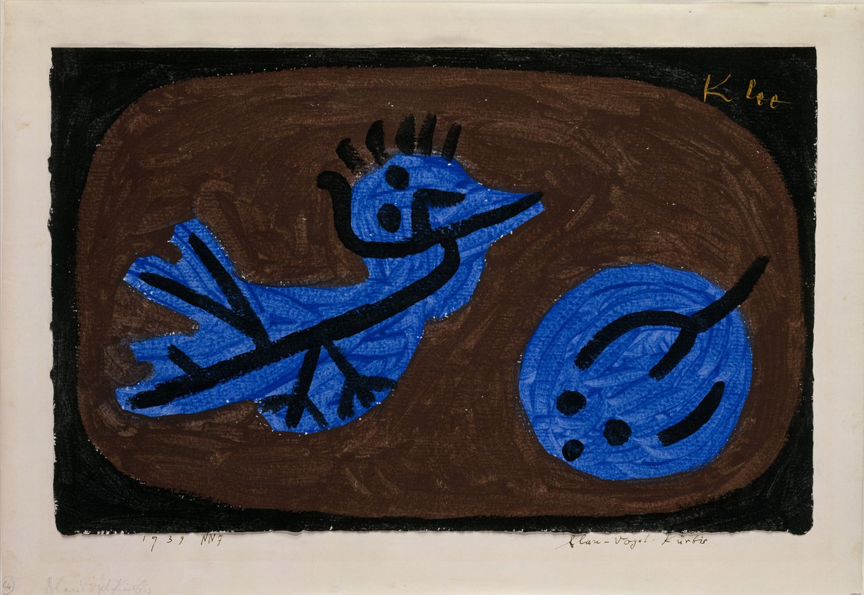 Kék-madár-tök alkotó: Paul Klee