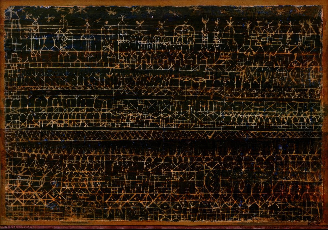 A hívők kastélya alkotó: Paul Klee