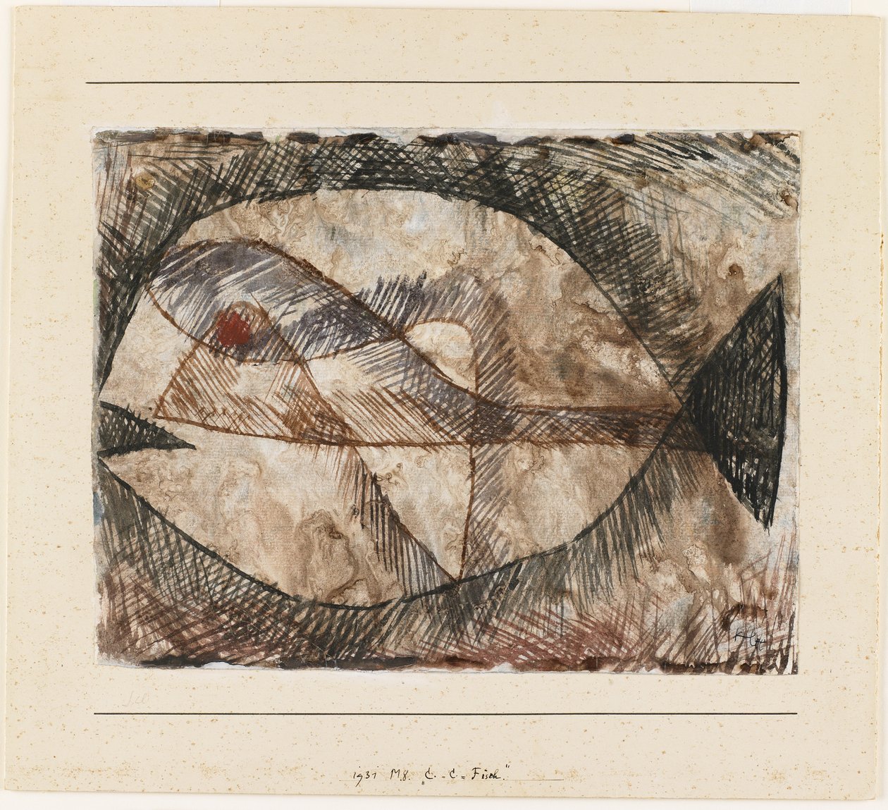 C. - C. = Fisch alkotó: Paul Klee