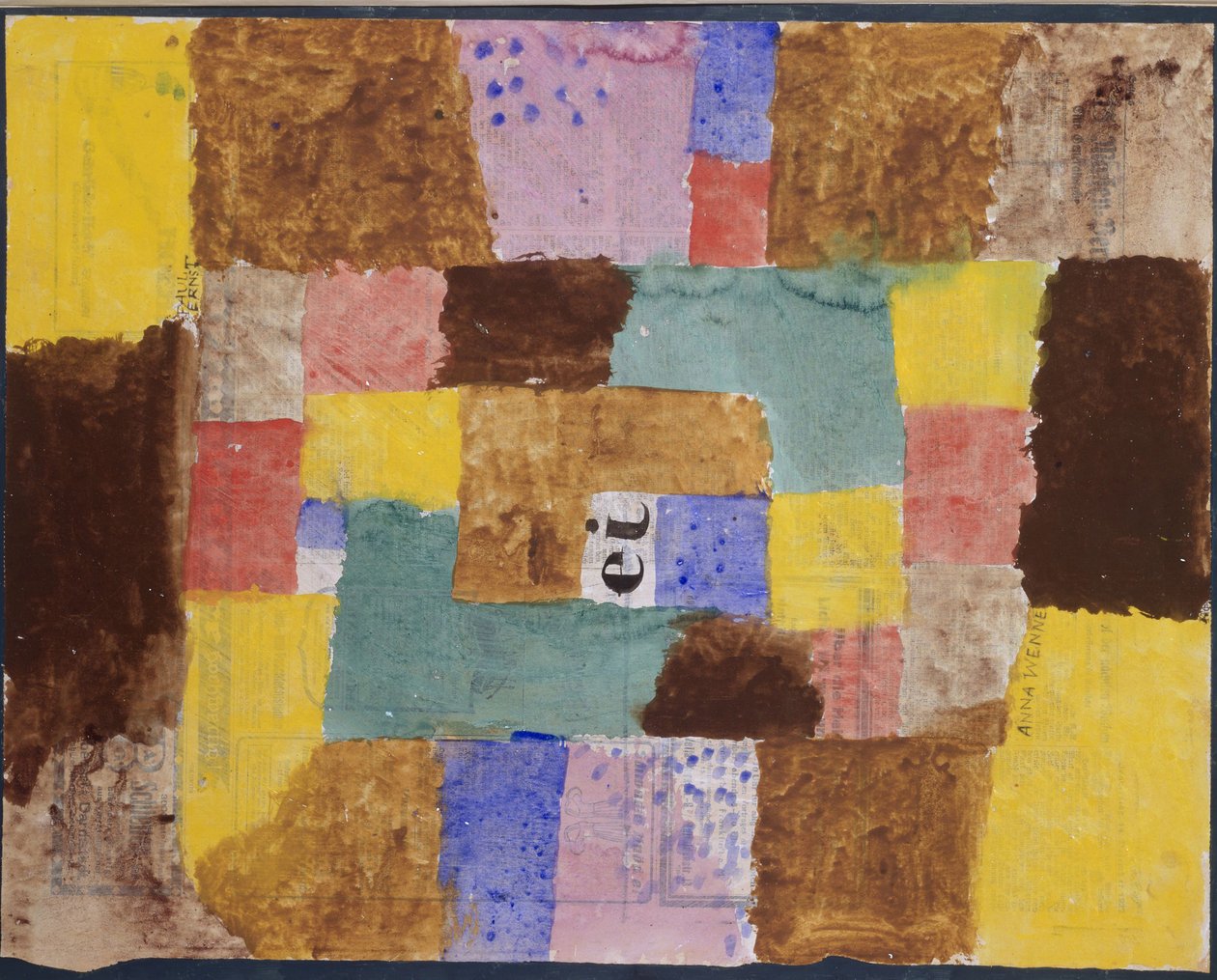 Centrifugális memória, 1923 alkotó: Paul Klee