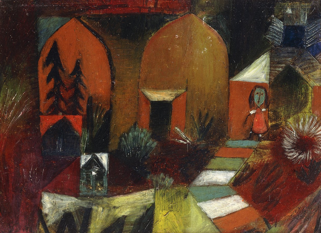 Gyermek mint remete; gyerek mint remete alkotó: Paul Klee