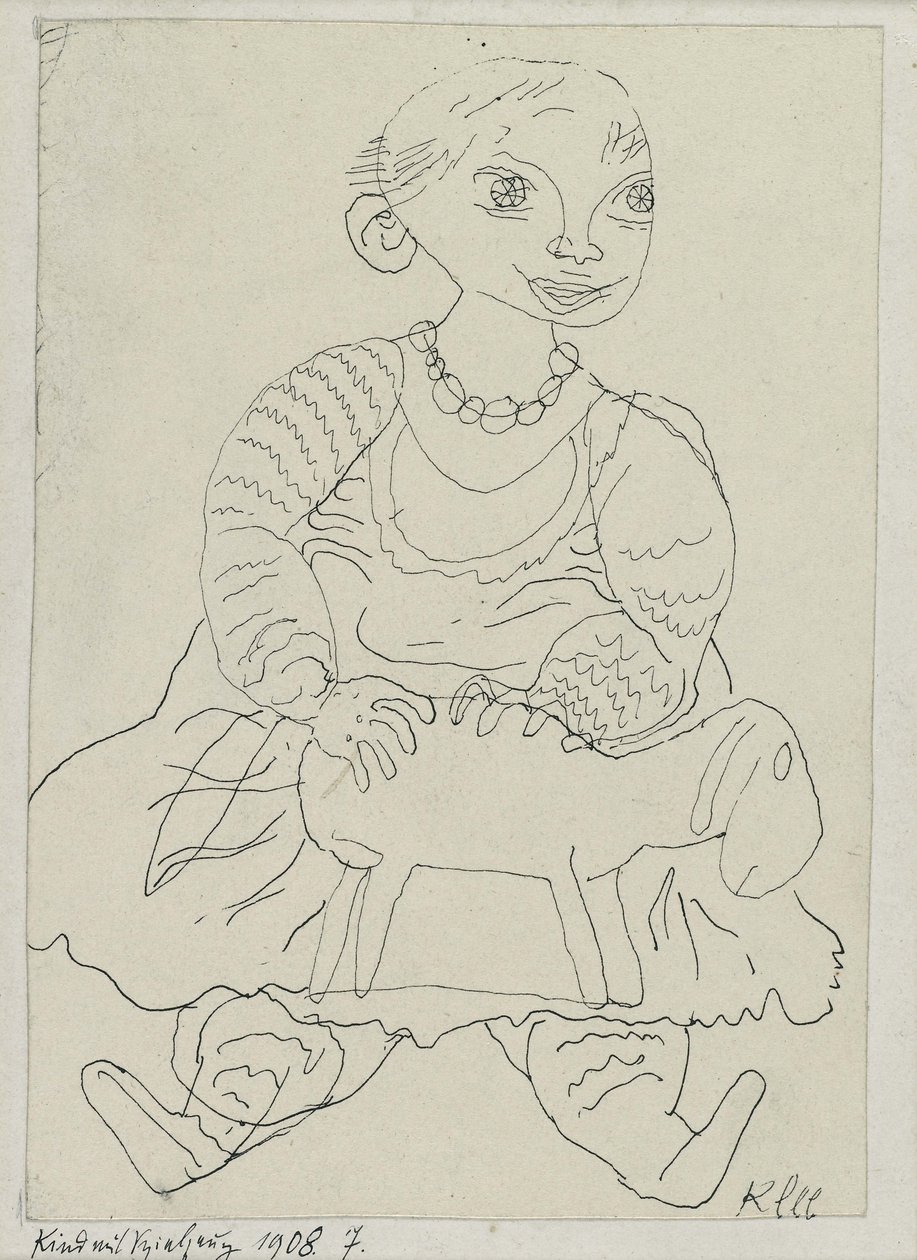 Gyermek játékkal alkotó: Paul Klee