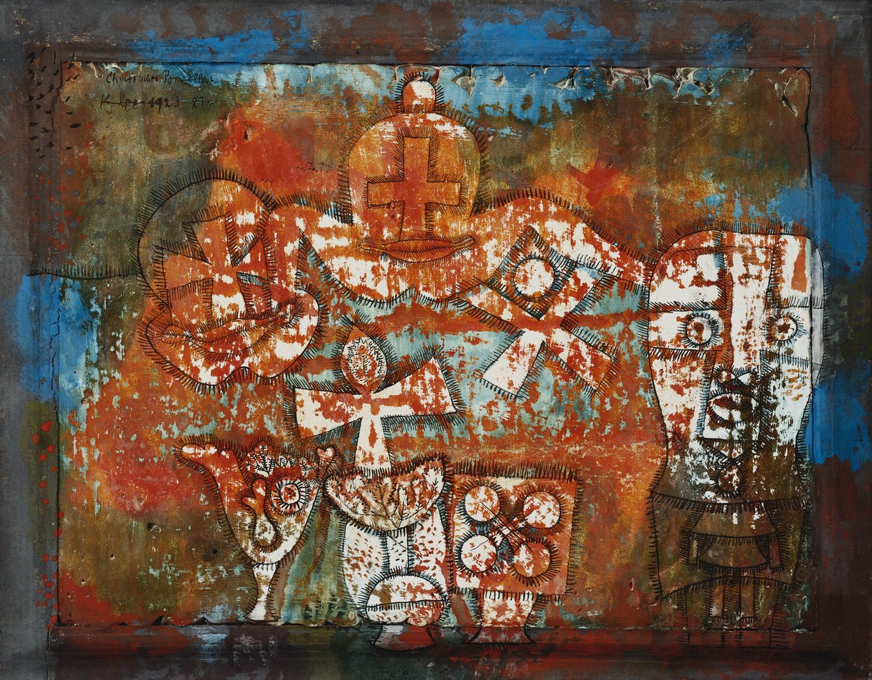 Kínai porcelán; Kínai porcelán alkotó: Paul Klee
