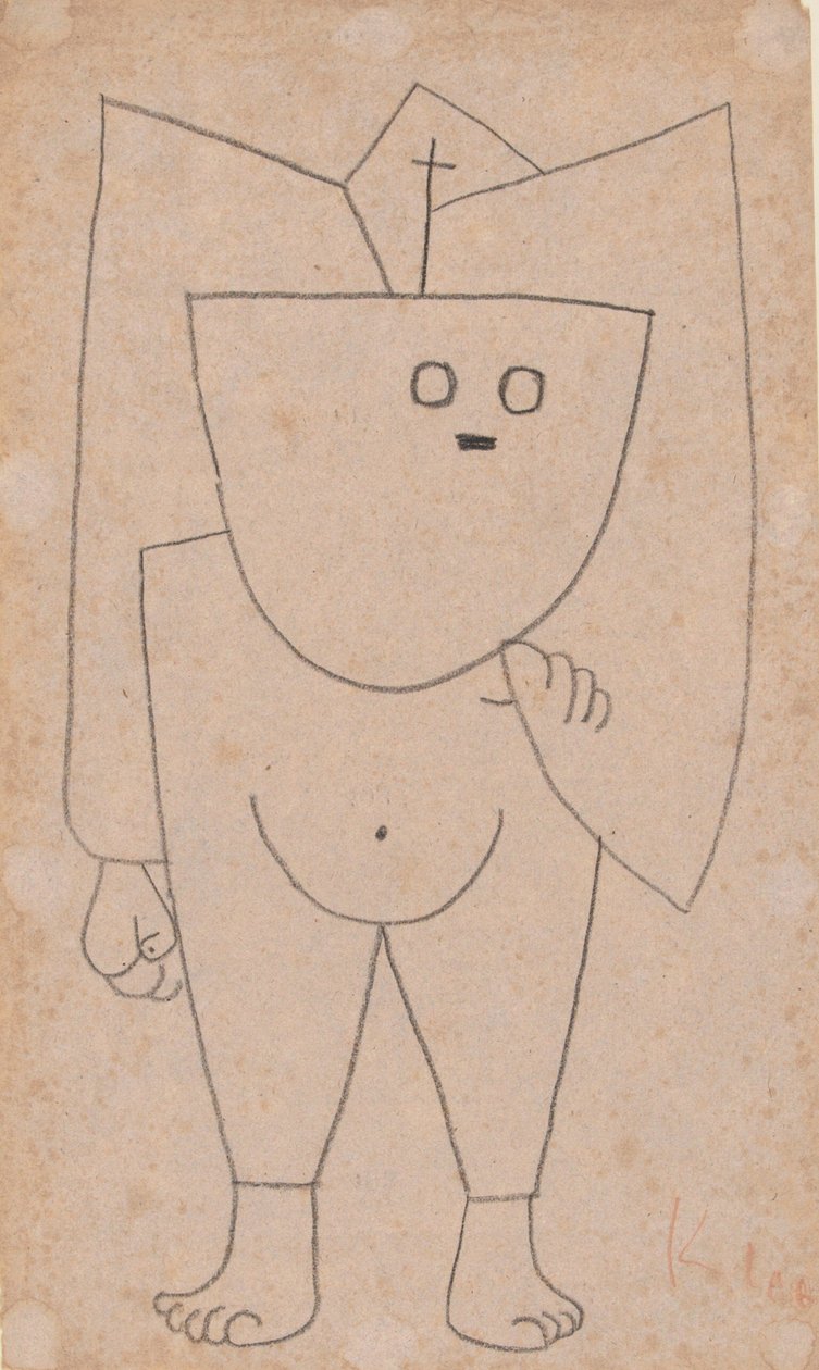 Keresztény szellem Keresztény szellem, 1939 alkotó: Paul Klee