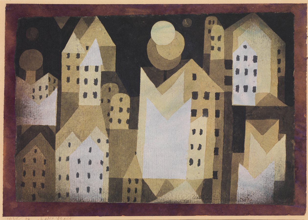 Hideg város alkotó: Paul Klee
