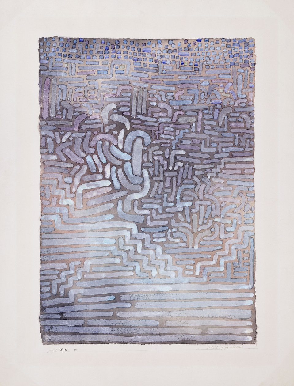 Kúszónövény-növények alkotó: Paul Klee