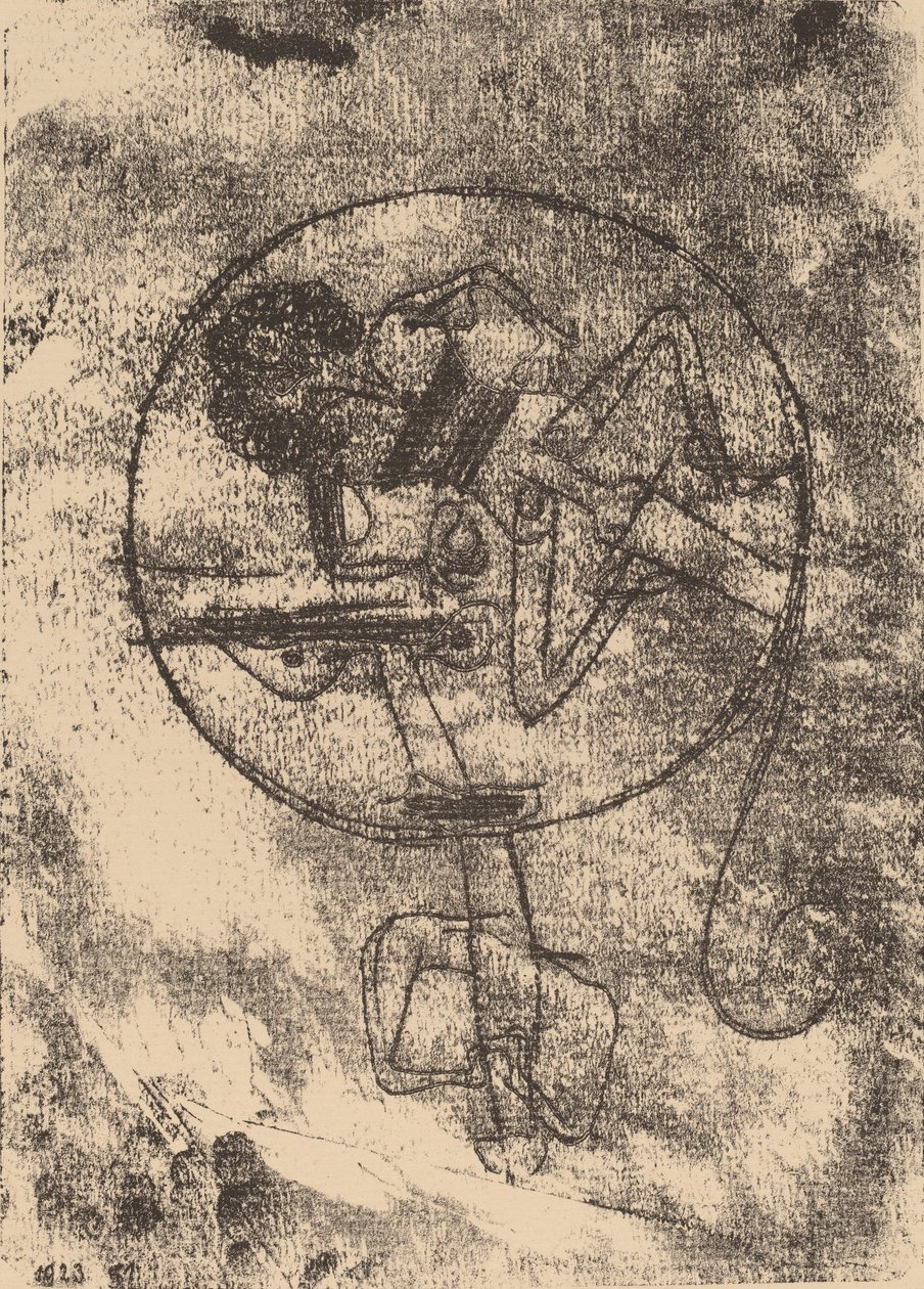 A szeretett személy, 1923. alkotó: Paul Klee