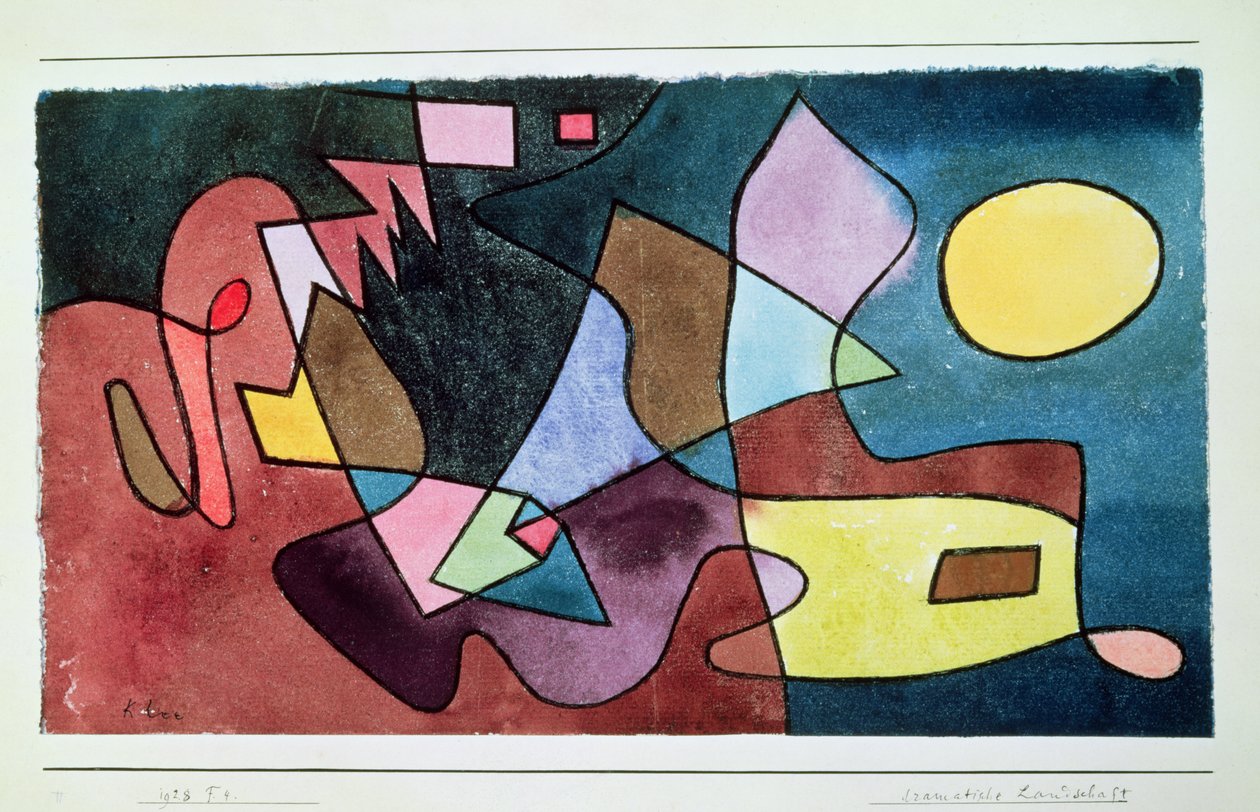 Drámai táj alkotó: Paul Klee