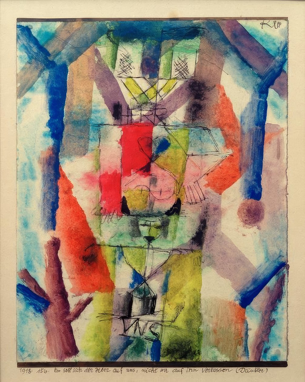 Az Úrnak ránk kell hagyatkoznia, nem nekünk rá alkotó: Paul Klee