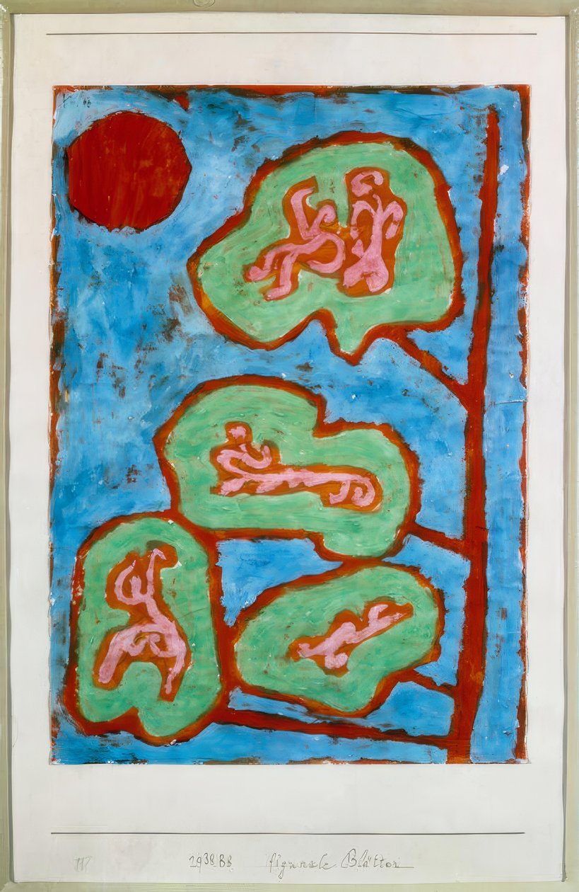Figurális levelek alkotó: Paul Klee