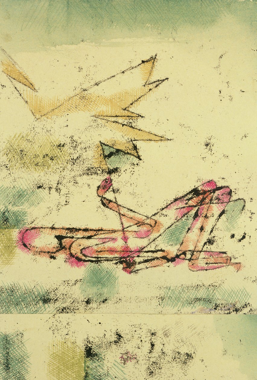 Villám villanása alkotó: Paul Klee