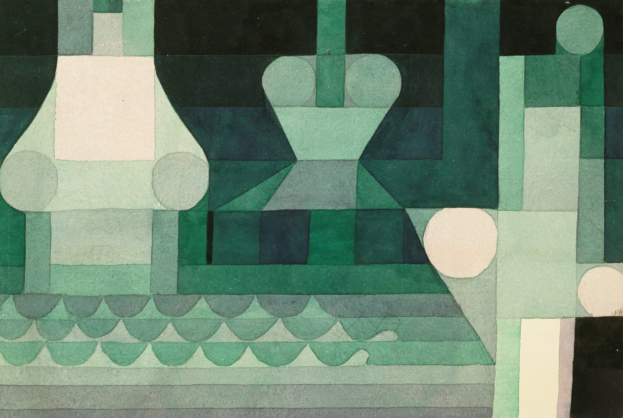 Árvízkapuk alkotó: Paul Klee