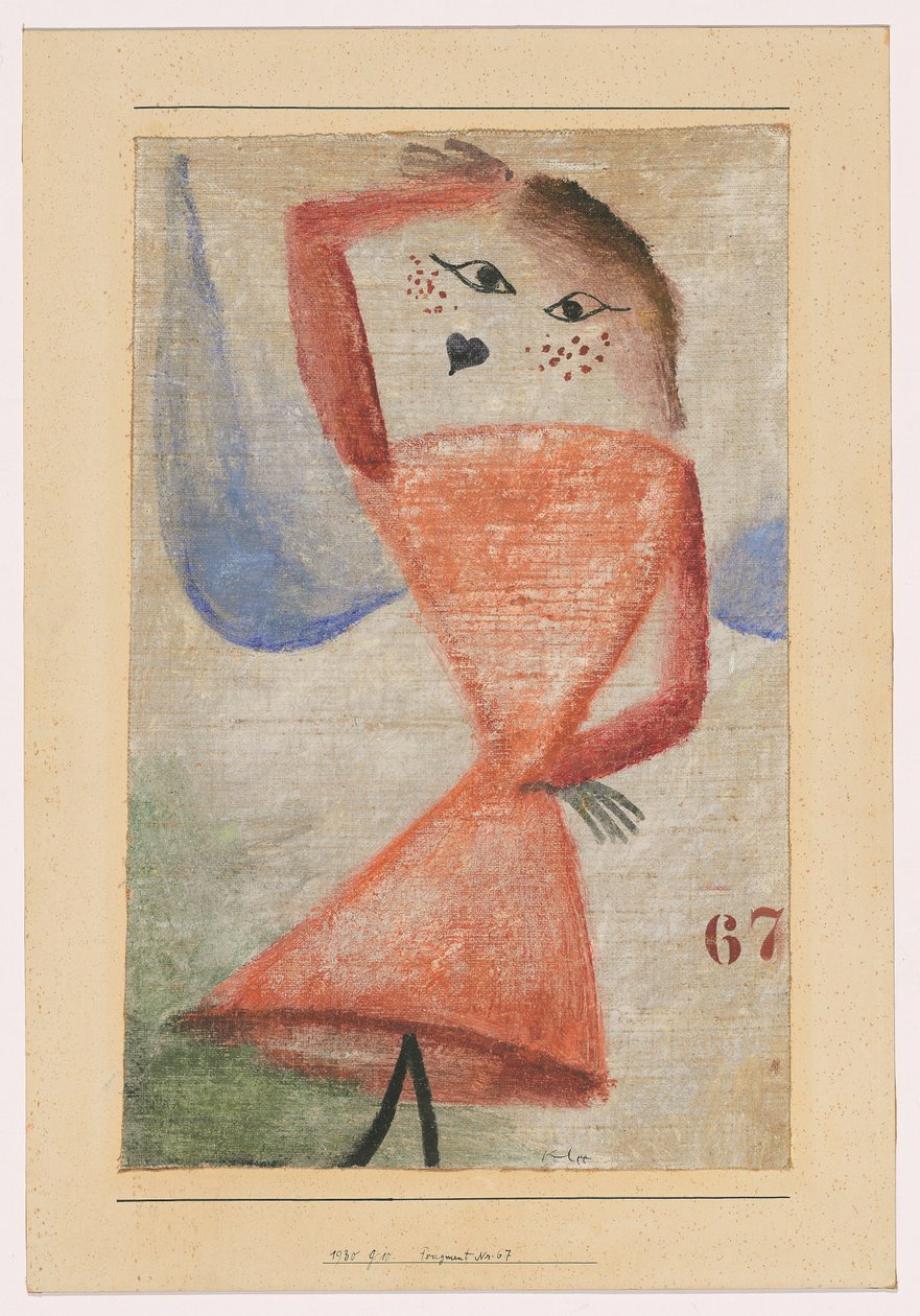 67. töredék (Engel) alkotó: Paul Klee