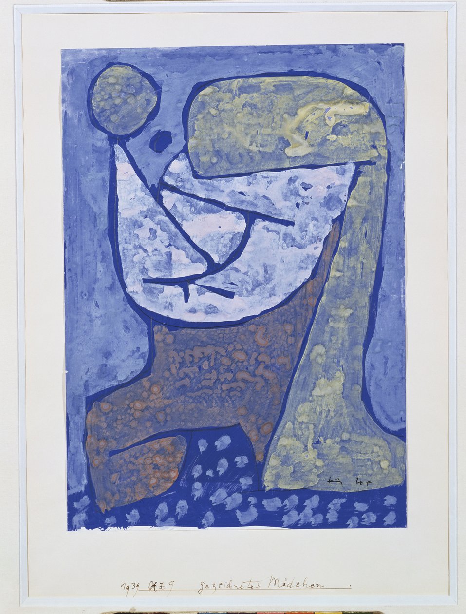 Zcidinete lány alkotó: Paul Klee