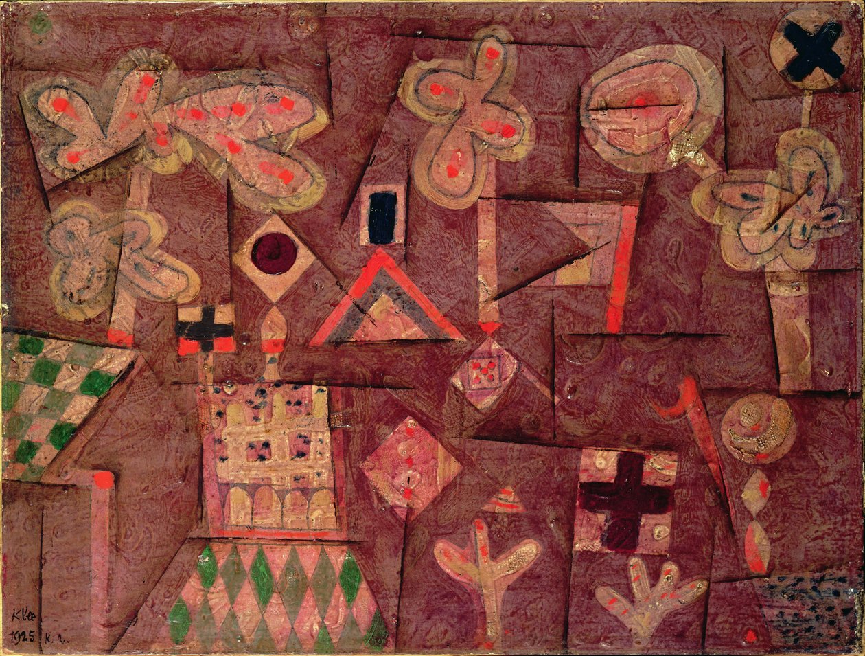 Mézeskalács kép alkotó: Paul Klee
