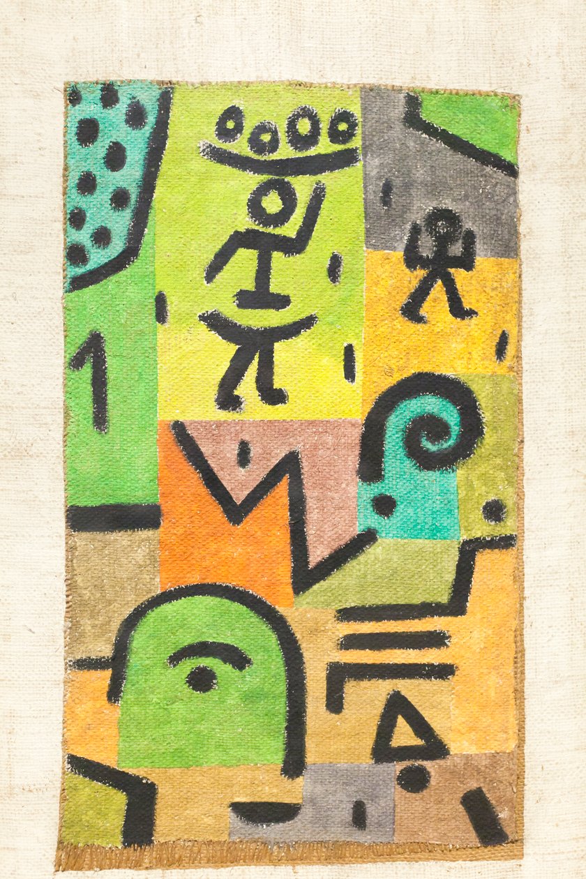 A citrom betakarítása alkotó: Paul Klee