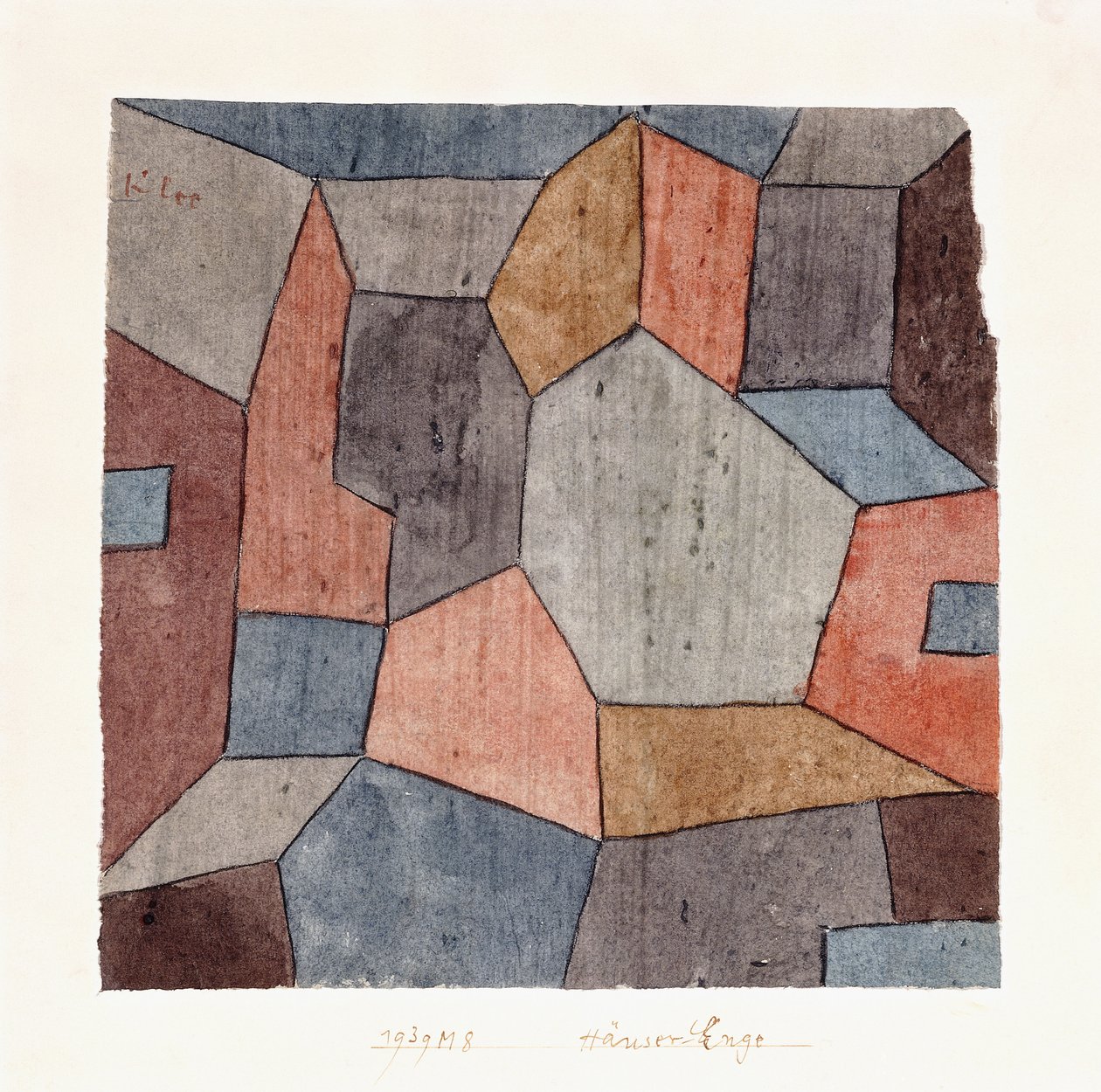 Hauser szűkület alkotó: Paul Klee