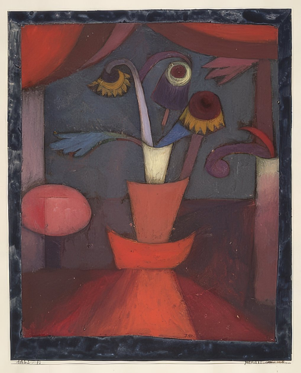 Őszi virág. 1922 alkotó: Paul Klee