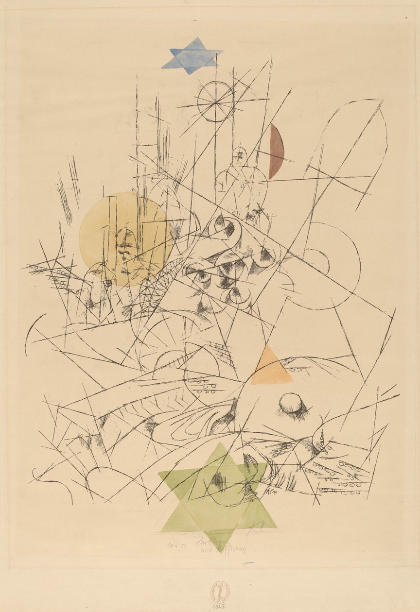 Remény és Pusztulás alkotó: Paul Klee
