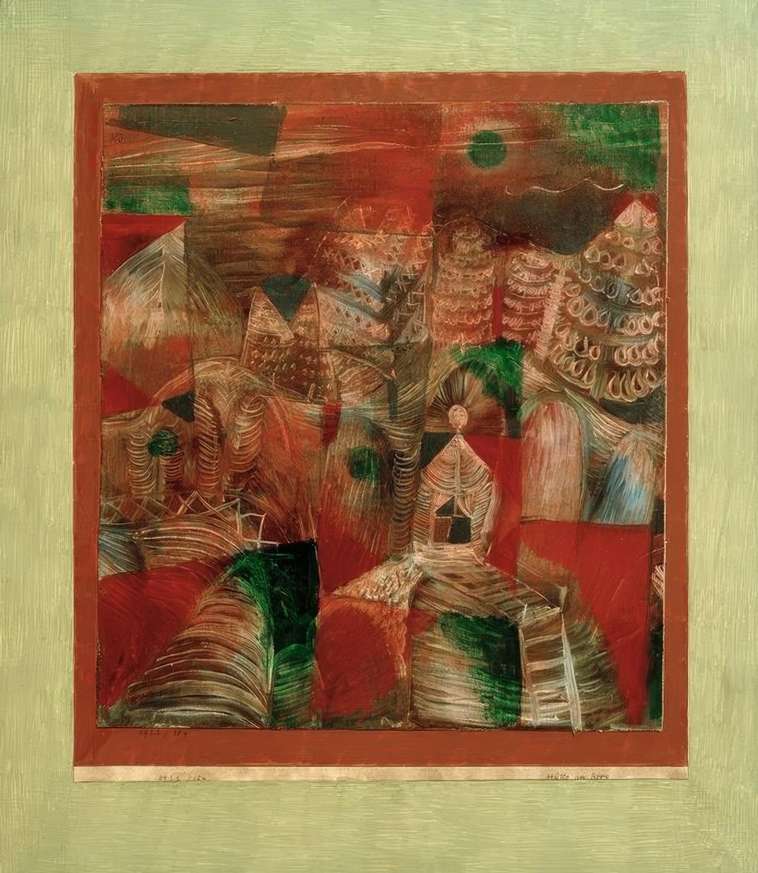 Kunyhó a hegyen alkotó: Paul Klee