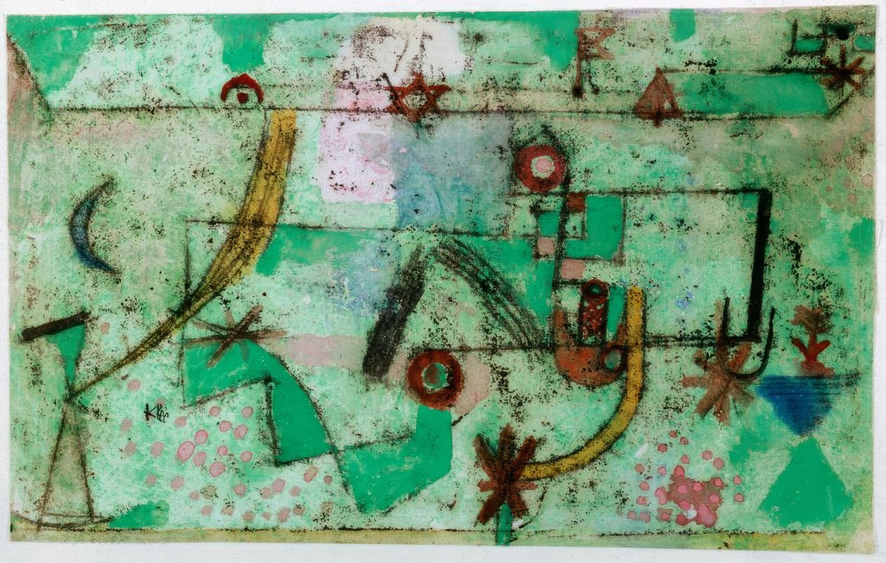 Bach stílusában alkotó: Paul Klee
