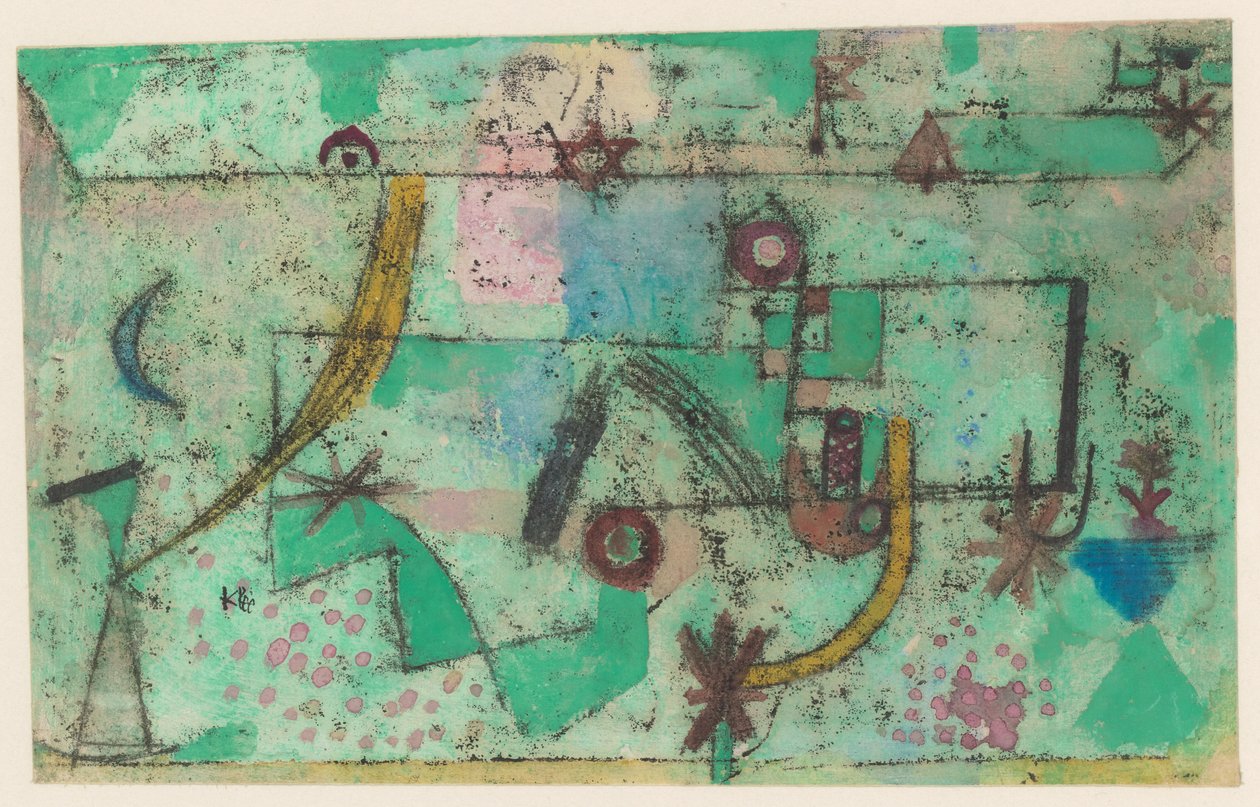 Bach stílusában alkotó: Paul Klee