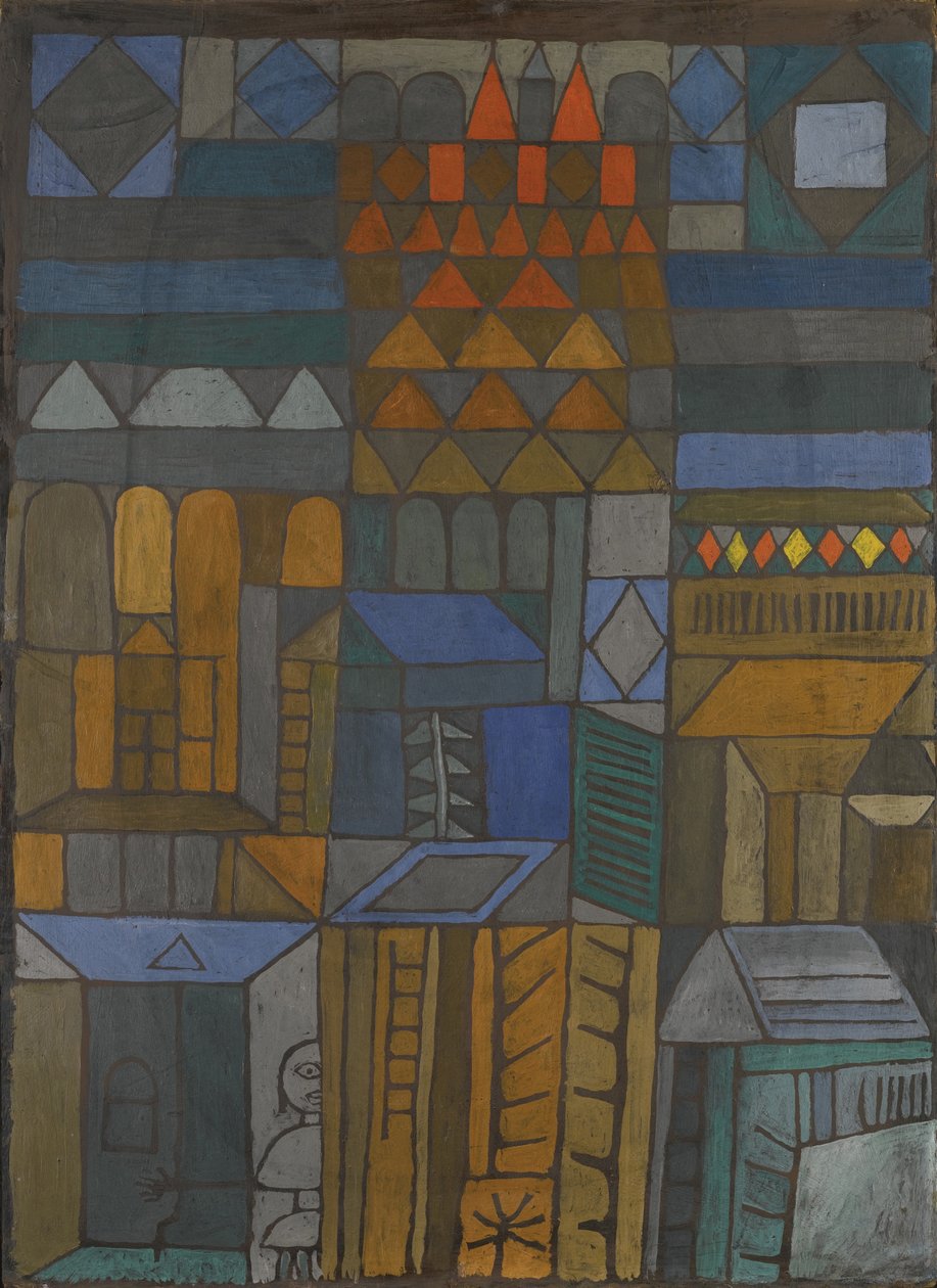 Kezdődő hidegvér, 1937 alkotó: Paul Klee