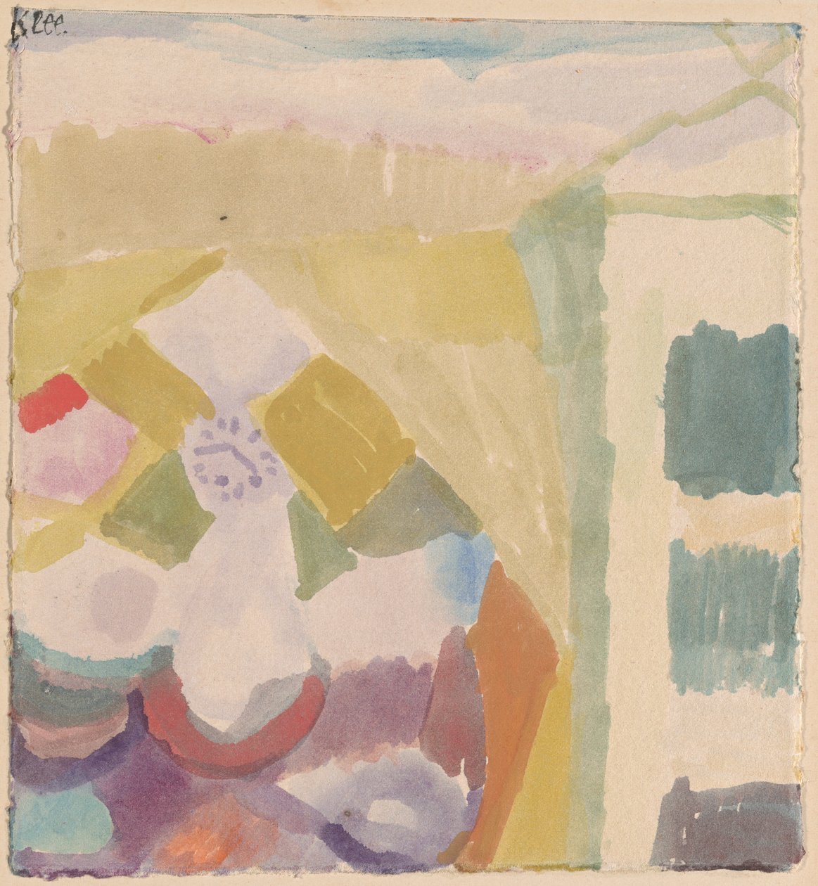 Belső az órával alkotó: Paul Klee