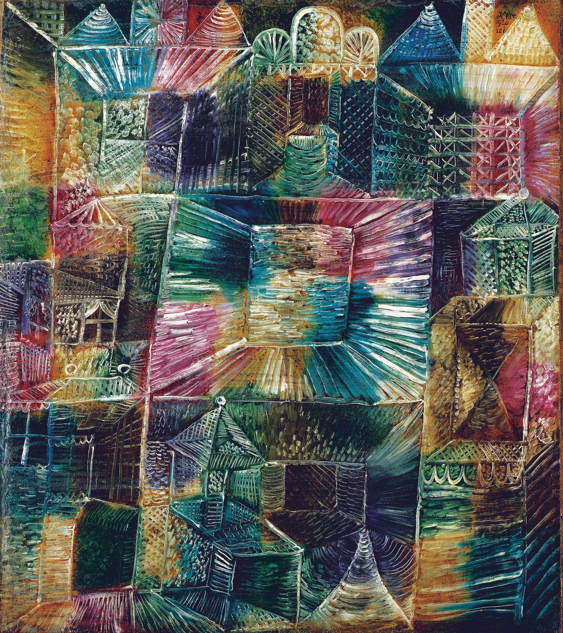 Kioszk-architektúra alkotó: Paul Klee