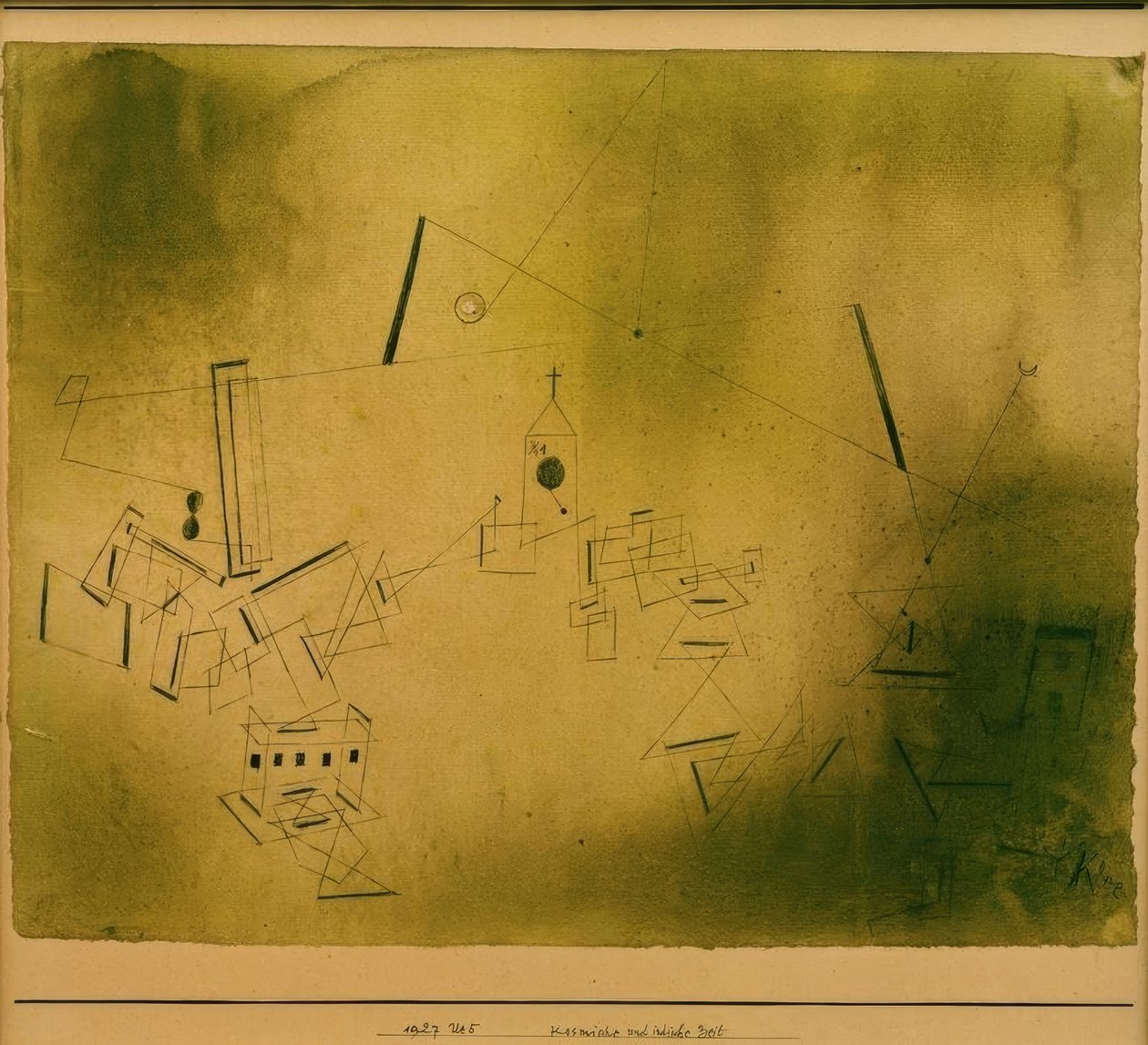 Kozmikus és földi idő alkotó: Paul Klee