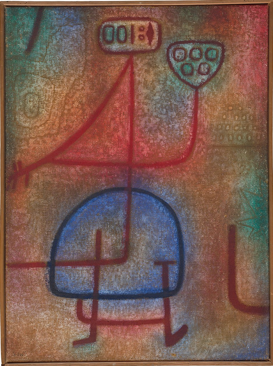 A szép kertész A szép kertész, 1939. alkotó: Paul Klee