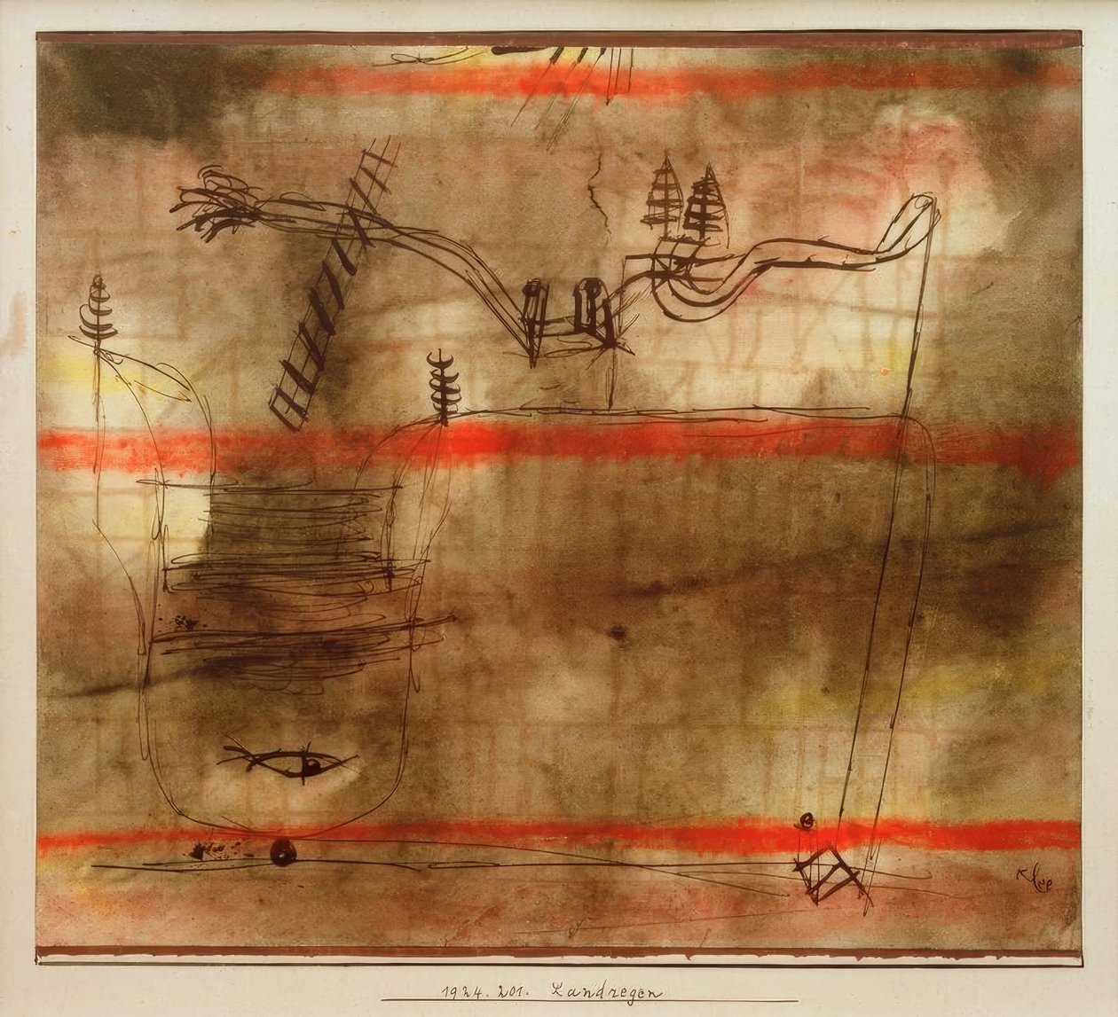 Landregen alkotó: Paul Klee