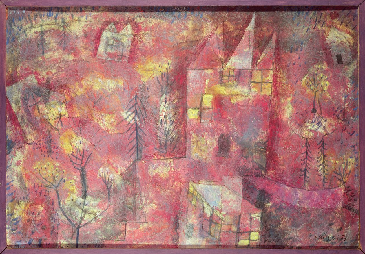 Táj gyermekkel alkotó: Paul Klee