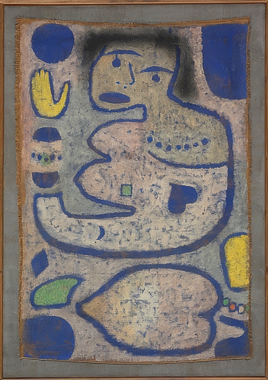 Szerelmes dal újholdkor. 1939 alkotó: Paul Klee