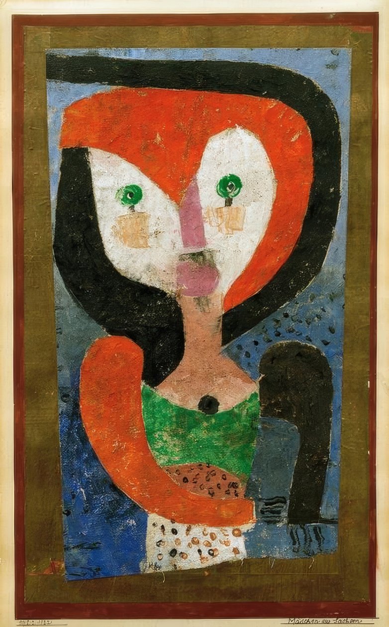 Lányok Szászországból alkotó: Paul Klee