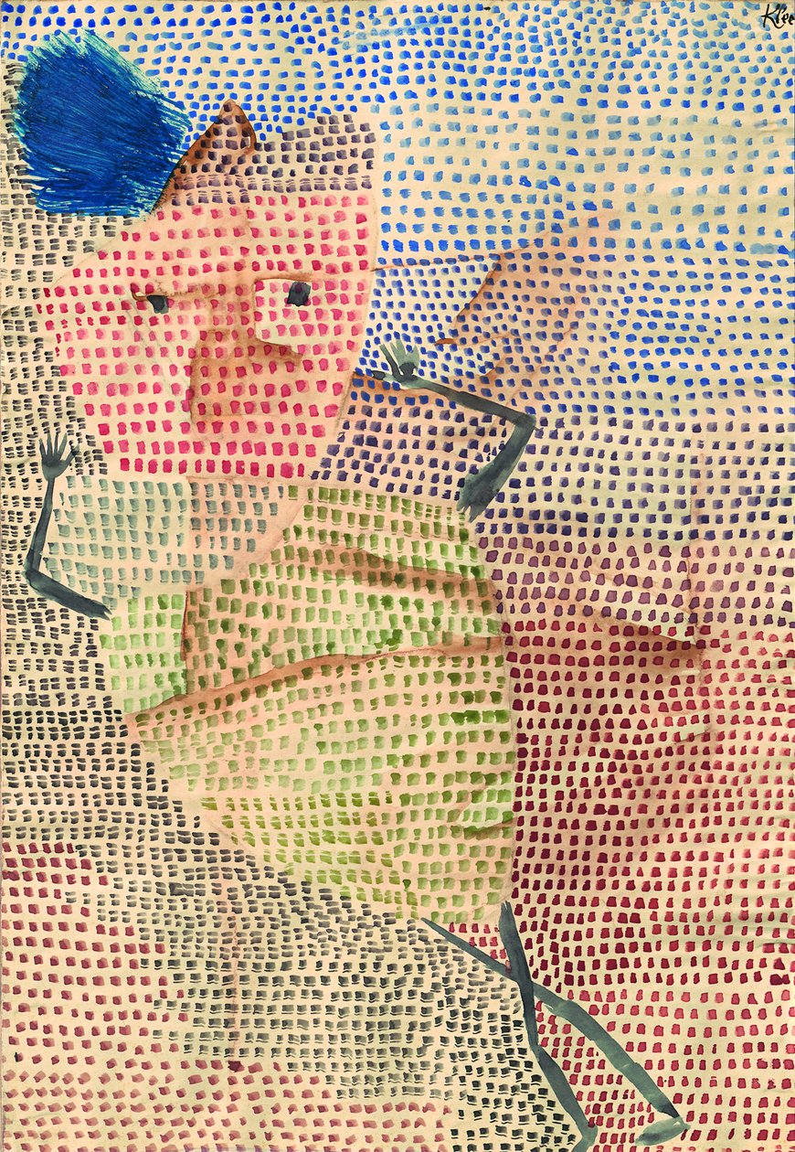 Maszktetű, 1931 alkotó: Paul Klee