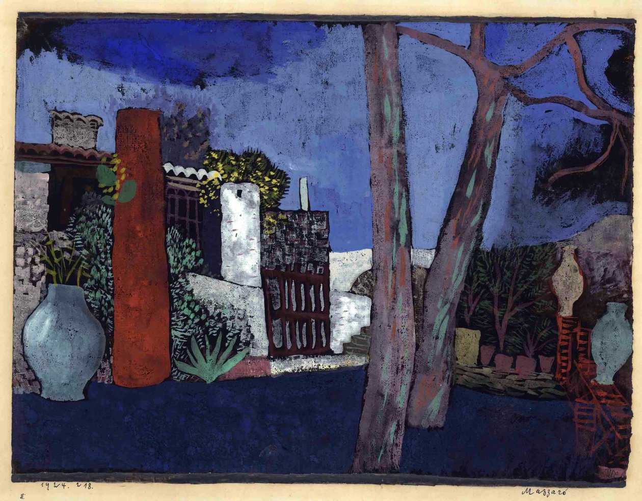 Mazzarò, 1924. alkotó: Paul Klee