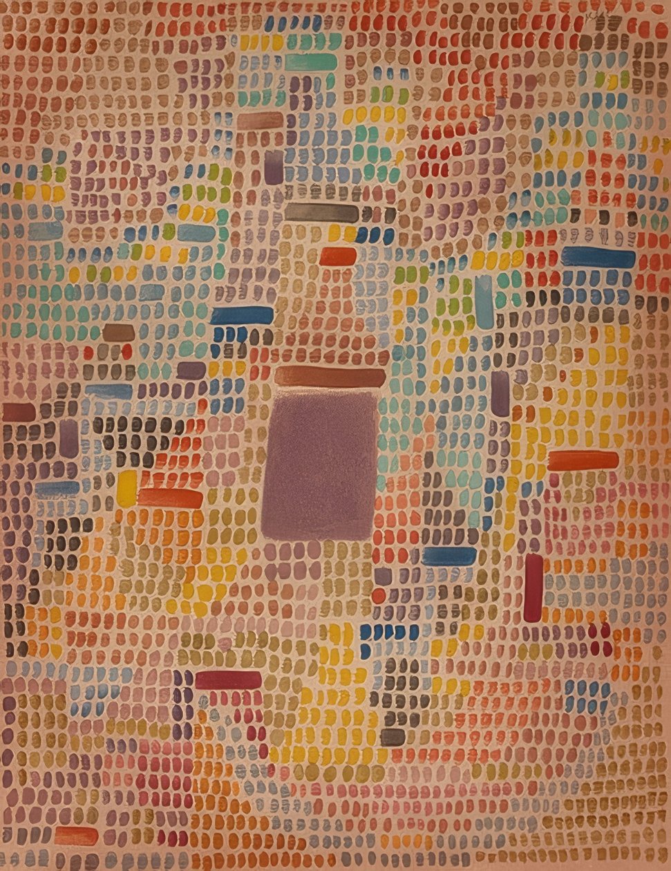 A bejárattal alkotó: Paul Klee