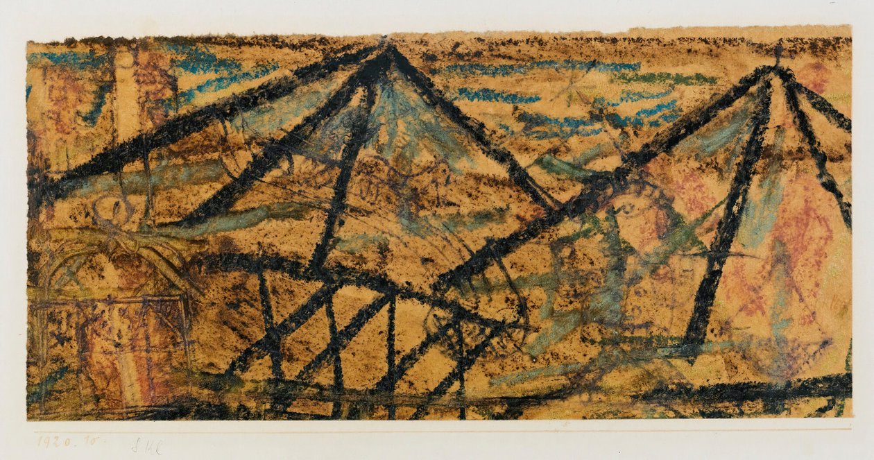 Vízszállítóval, 1920. alkotó: Paul Klee